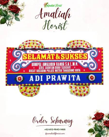 Papan Bunga Ucapan Selamat Samir
